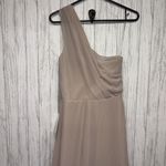 Birdy Grey Womens Size S Kira Chiffon Taupe Bridesmaid Dress NWT Photo 7