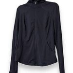 Tek Gear  workout gear women's size medium black pullover long sleeve 1/4 zip top Photo 0