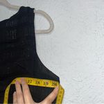 Eileen Fisher  Sheer Silk Glimmer Ballet Neck Tank Easy Fit, Long Length Small Photo 7