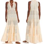 Charina Sarte Persephone Maxi Dress in Blush, Size L, New w/Tag Orange Size L Photo 13