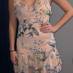 Lulus Pink Floral Dress Photo 1