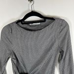 ZARA  Women's tie side Blouse Top sz XS Preppy Contemporary‎ Office Chic Photo 1