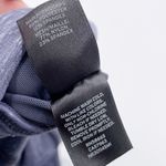 Zella Mesh Insert Capri Leggings Heathered Steel Blue Yoga Women's Size Small Photo 5