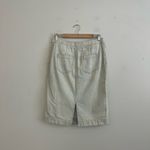 Pilcro and the Letterpress  Zip Midi Denim Women’s Pencil Skirt Photo 7