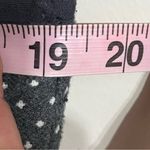 Staccato Women’s  Puffer Best‎ Gray White Polka Dots Size Large Photo 2