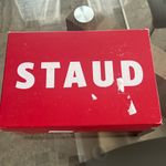 STAUD Solange NAVY High Block Heel Sandals, Size EU 40 NEW +Dust Bag SOLD OUT! Photo 10