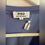 Piko  periwinkle 95% bamboo tee size S Photo 1