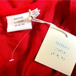 Good Luck Gem NWT-  Short Sleeve V-Neck Belt Romper XL - fits like a large Photo 3