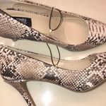 Jones New York 9.5 New Gorgeous Snake Print Heels JNY Photo 3