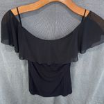 Garage Ruffle Sleeves Off Shoulder Top M Photo 1