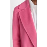 Theory ππ Clairene Luxe Blazer Coat Wool Cashmere Blend Pink Orchid Large L NWT Photo 6