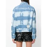 Levi's Made & Crafted Boxy Shibori Dyed Denim Trucker Jacket Photo 1