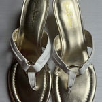 Lilly Pulitzer Lily Pulitzer shoes  gold and white size 9  Photo 0