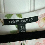 New Glory NWT  white floral lightweight short sleeve dress size 3X D44 Photo 3