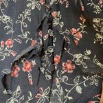 Paige NWT  Paletta Floral-print Sleeveless Ruffle Crop Jumpsuit Size XL Photo 3