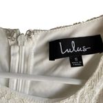 Lulus White Lace Dress Photo 2