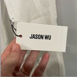 Jason Wu  Pearl Button Cotton Poplin White Shirt Small S Photo 1