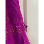 Jo&Jax Jo+Jax BoHo Swimsuit Cover-Up Women's Medium M 6-8 Wildberry/Citron Swim Coverup Photo 4