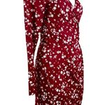 Trixxi country style dress flower dress burgundy size small new with tags Red Photo 1