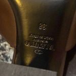 Valentino Garavani Vlogo Chain Block Heel Sandal size 38 Photo 7