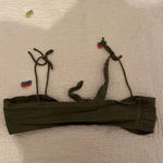 Urban Outfitters green tie top cropped XL Photo 1