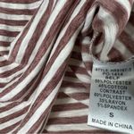 GiGiO Striped Wide Bell Sleeve Cottagecore Prairie Blouse White Photo 6