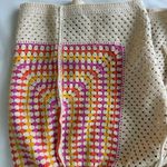 House of Harlow 1960 Crochet Tan Bermuda Shorts Women’s Medium Cotton Safari Pink Photo 3