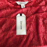 Adam Levine 🆕 Lightweight Coral Lace Blouse XS 🆕 Photo 2