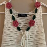 Cider Floral Crochet Shirt Photo 2