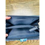 Nautica Floral Wallet RFID Protection Dark Green Pink Florals Wallet Photo 2