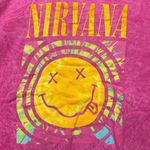 Nirvana Nevermind Grunge Band Mineral Wash Crewneck Sweater Size Extra Large Photo 1
