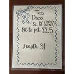 VINTAGE NWT Tess Dress Sz 18 (runs small) Sheer Silk 1/2 Button Paisley Blouse Blue Size L Photo 10