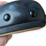 Chloé Leather Mules Black Size 6 Shearling Slip-On Designer Luxury Photo 9