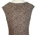 Talbots  Leopard Print‎ Sheath Dress – Medium Photo 6