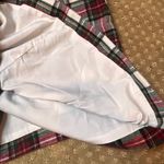 Hollister Red Green Tartan Holiday Plaid Mini Skirt SZ S Christmas Xmas Wool Photo 6