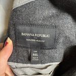 Banana Republic tailored slim fit grey wools mens blazer size 46L N46 Photo 1