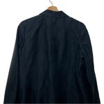 Madewell Caldwell Blazer Black Double Breasted Two Button Women’s Medium Photo 5