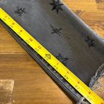 Mother The Double Fray Charmer Written in the Stars Embroidered Skinny Jeans 27 Black Photo 10