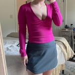 Lulus  Ribbed Long Sleeve Pink Top Photo 1