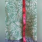 Eddie Bauer  green floral midi button front cotton dress size 6 Photo 6