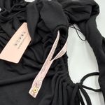 Oh Polly  RUMI Ruched Cut Out Sides Long Sleeve Mini Dress Photo 8