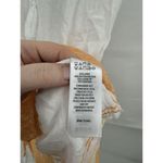 Rachel Zoe Top Women Small White Linen Blend Beach Coastal Swim Cover Tassel Photo 3