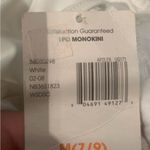 No Boundaries NWT Y2K White One Piece Halter Bikini with keyhole cutout and open back Photo 6