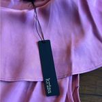 Krisa  Pink One Shoulder Mini Dress Size Medium New with tags Photo 11