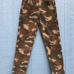 American Eagle Camo Print Corduroy Mom Jeans 2 Photo 4