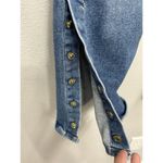 Frame  Denim Le Crop Mini Boot Cut Jeans Womens 25 Snap Sides 26”Wx26”L Blue Photo 2