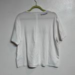 Athleta White Logo Short Sleeve Tee Sz L NWOT Photo 10