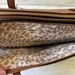 Guess Brown Faux Leather Satchel Handbag Purse NWT Photo 8