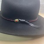 Bailey Vintage Western Hat Double XX Fur Blend Black size 6 5/8 Cowgirl Rodeo Photo 2