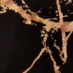 Beyond Yoga  Rose Gold Splatter on Black Full Length Leggings Size XS Photo 2